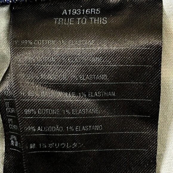 Volcom Women's size 30 2 x 4 Skinny Blue Denim Jeans Dark Wash 30 x 30 - Picture 9 of 12